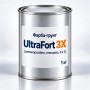 Фарба-ґрунт антикорозійна глянцева 3 в 1 UltraFort 3X, на розлив від 1 кг