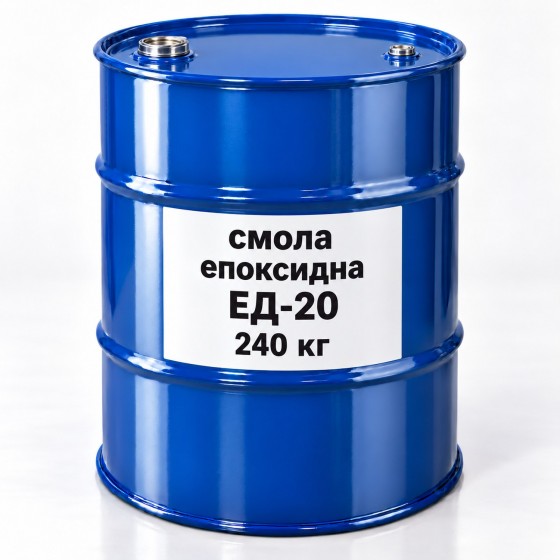 Смола епоксидна ЕД-20, бочка 240 кг