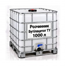 Розчинник Бутілацетат ТУ, єврокуб 1000 л