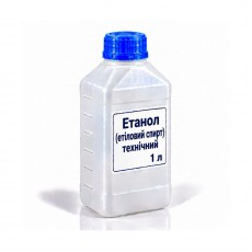 Етанол (етиловий спирт) технічний 99,8–96,0%, на розлив від 1 л
