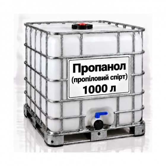 Пропанол (пропіловий спирт), єврокуб 1000 л Пропанол (пропіловий спирт), єврокуб 1000 л
