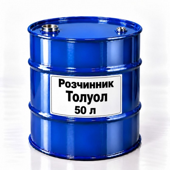 Розчинник Толуол ТУ, тара 50 л Розчинник Толуол ТУ, тара 50 л