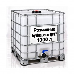 Розчинник Бутілацетат ДСТУ, єврокуб 1000 л